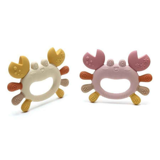 3-Pack Silicone Baby Teethers | BPA-Free Teething Toys Bundle